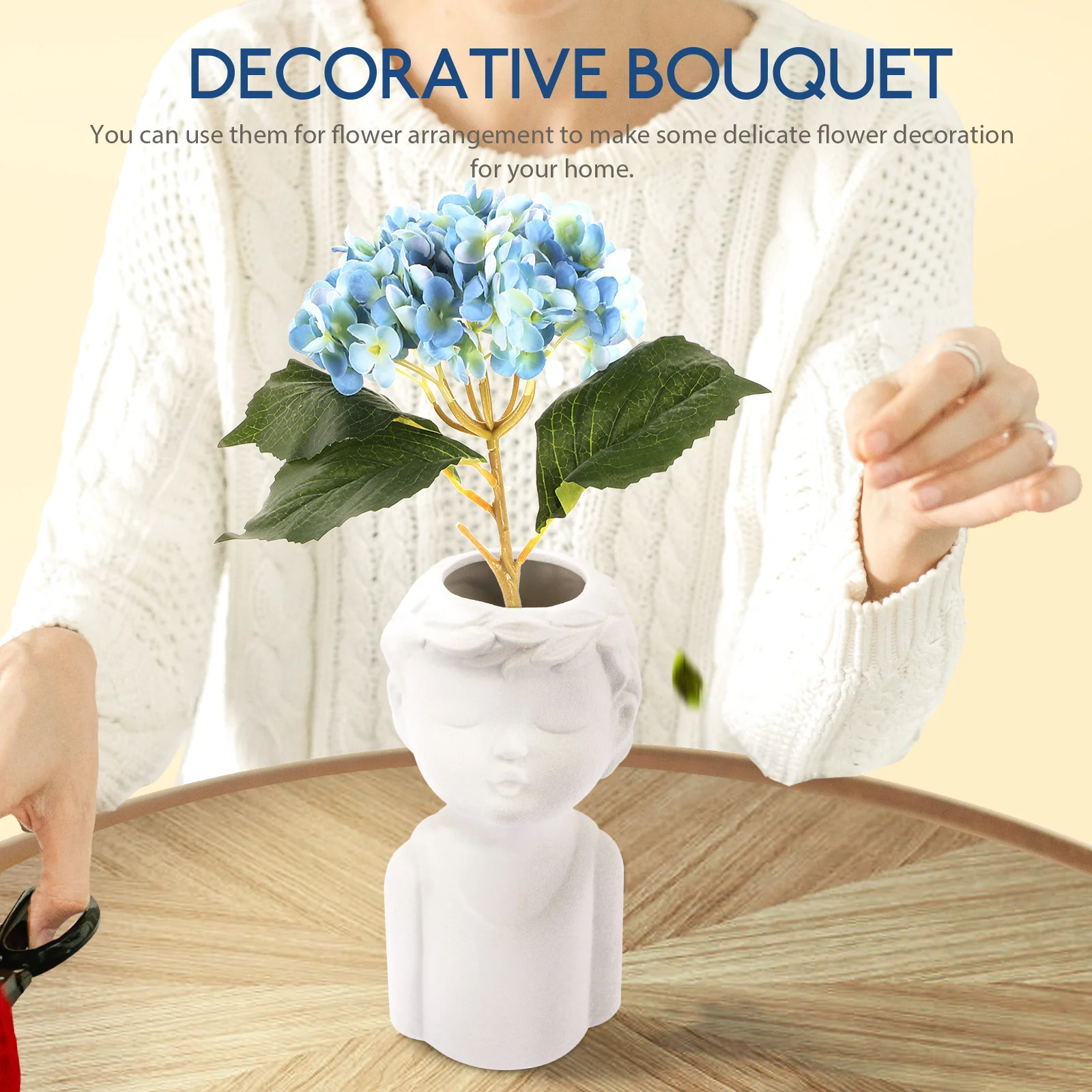 Artificial Hydrangea Wedding Decor Silk Flowers Home Decorative Fake Cloth Bouquet Heads Faux
Artificial Hydrangea Wedding Decor Silk Flowers Home Decorative Fake Cloth Bouquet Heads Faux