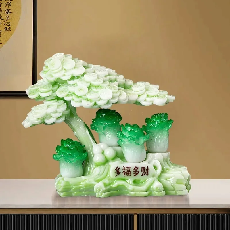 Zhaocai Wealth Attract Tree Fortune Tree Cabbage Ornaments Living Room Home Decor Foyer Wine Cabinet Decorations Opening Gifts
Zhaocai Wealth Attract Tree Fortune Tree Cabbage Ornaments Living Room Home Decor Foyer Wine Cabinet Decorations Opening Gifts