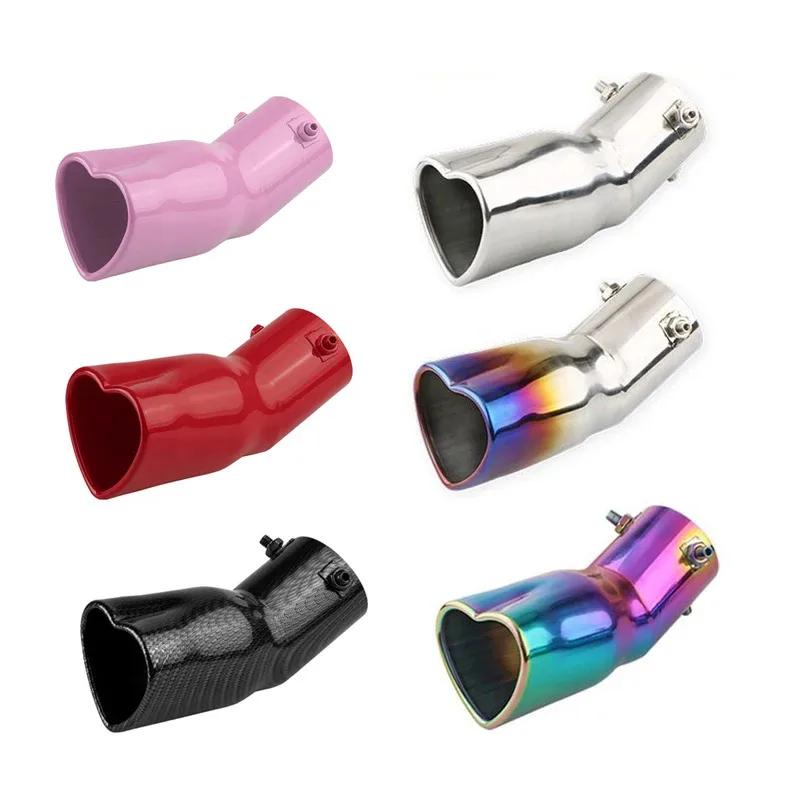 1 шт., универсальная изогнутая труба из нержавеющей стали в форме сердца, хвостовое горло, 63 мм/2,5 дюйма, глушитель, автомобильный глушитель, насадки, модификация
1 шт., универсальная изогнутая труба из нержавеющей стали в форме сердца, хвостовое горло, 63 мм/2,5 дюйма, глушитель, автомобильный глушитель, насадки, модификация