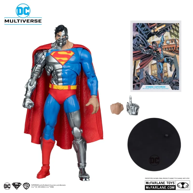 In Stock McFarlane Original Mechanical Superman Green Lantern Comic Superman Actionable Figure Model Collection Holiday Gifts
In Stock McFarlane Original Mechanical Superman Green Lantern Comic Superman Actionable Figure Model Collection Holiday Gifts