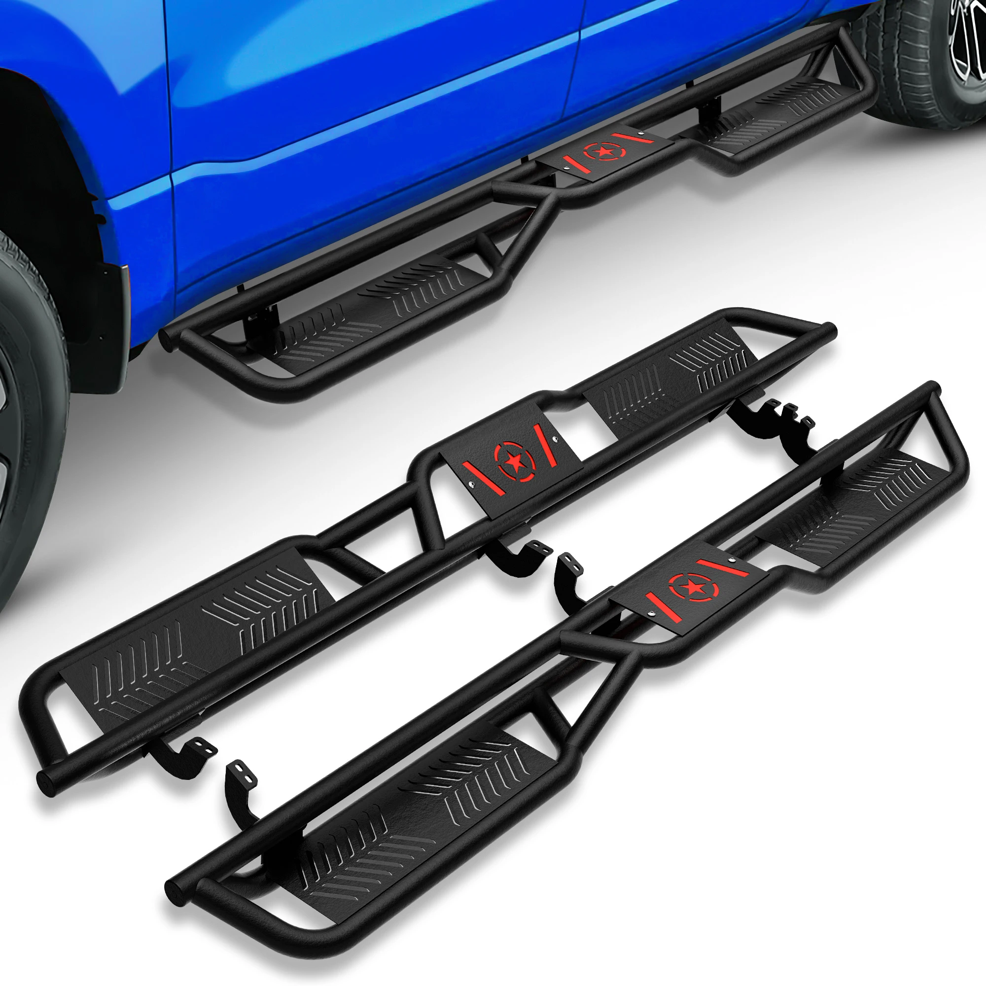 Боковые шаги подножки для Toyota 4Runner Trail Edition 2010–2024, Toyota 4-Runner SR5/TRD Pro 2014–2024, 2 шт.
Боковые шаги подножки для Toyota 4Runner Trail Edition 2010–2024, Toyota 4-Runner SR5/TRD Pro 2014–2024, 2 шт.