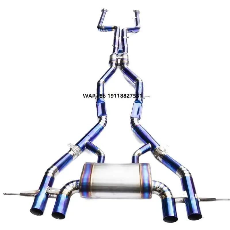 New Type Auto Parts Titanium Pipe Flex Exhaust Pipe for G82 M4 3.0T
New Type Auto Parts Titanium Pipe Flex Exhaust Pipe for G82 M4 3.0T