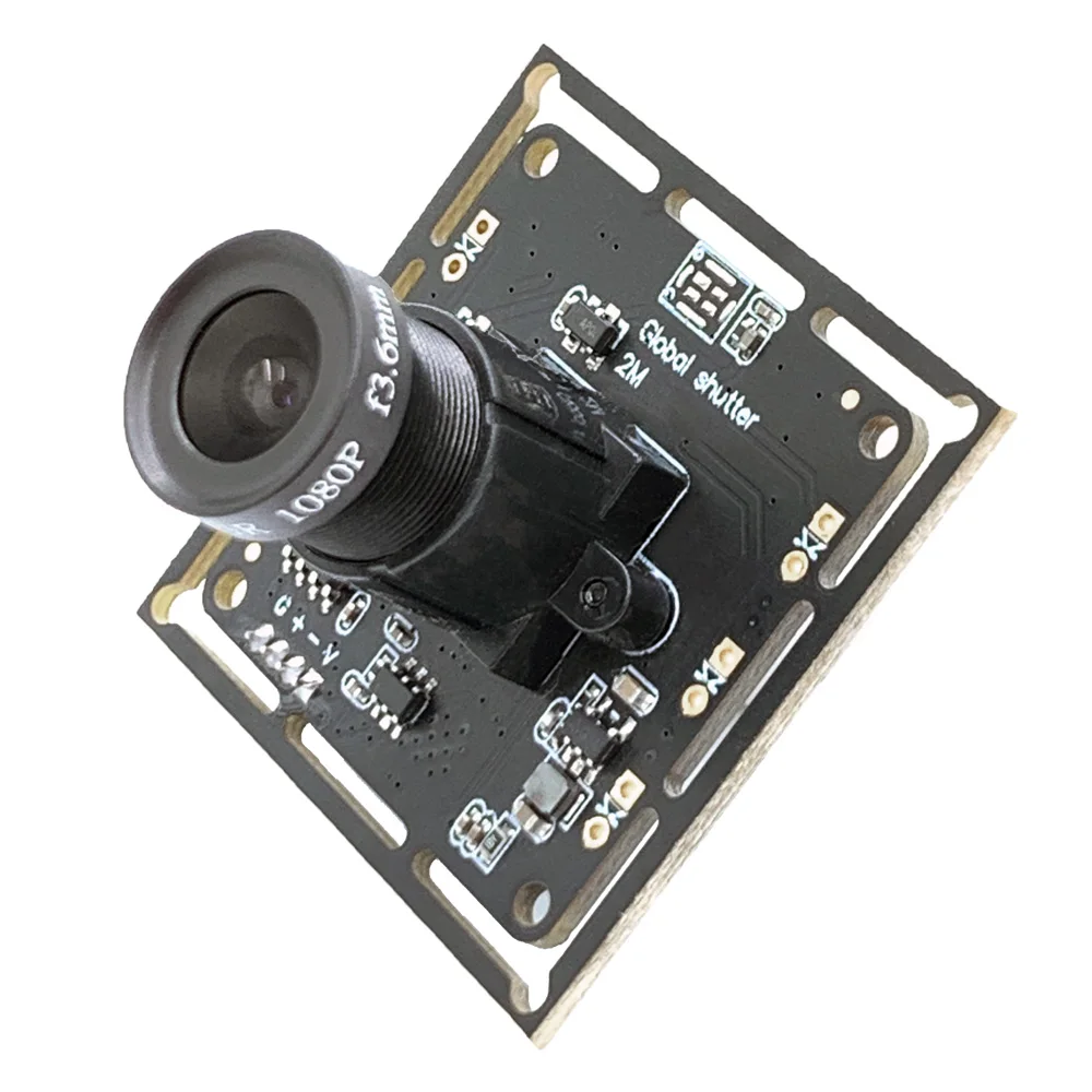 32*32/38*38mm 2.0MP 1600*1200 180fps Global Shutter Color USB Camera Module 3.6mm Board Lens for Biological Microscope
32*32/38*38mm 2.0MP 1600*1200 180fps Global Shutter Color USB Camera Module 3.6mm Board Lens for Biological Microscope