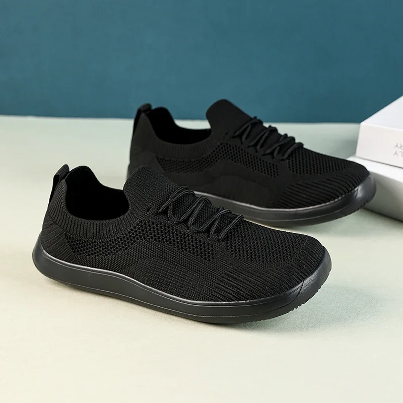 Новые модные кроссовки босиком с широким носком, дышащая обувь на мягкой подошве с сеткой, универсальные повседневные кроссовки для пар с круглым носком
Новые модные кроссовки босиком с широким носком, дышащая обувь на мягкой подошве с сеткой, универсальные повседневные кроссовки для пар с круглым носком