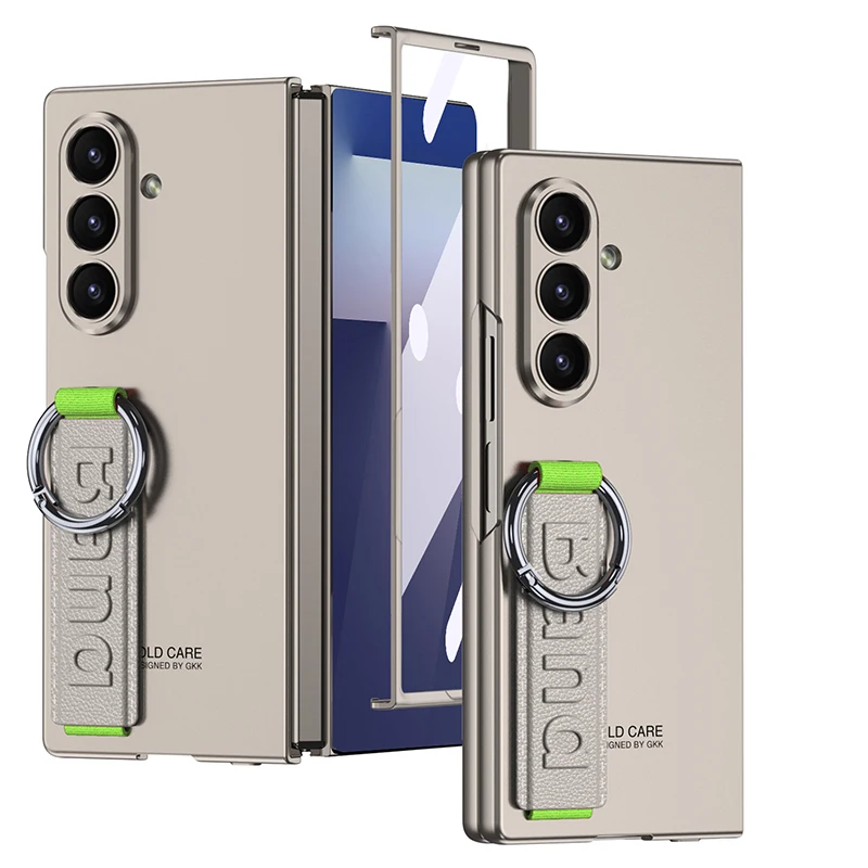 Чехол для Samsung Galaxy Z Fold 7, модный жесткий чехол с ремешком на запястье, защитный чехол для Samsung Z Fold7, чехол с полным покрытием 
Чехол для Samsung Galaxy Z Fold 7, модный жесткий чехол с ремешком на запястье, защитный чехол для Samsung Z Fold7, чехол с полным покрытием