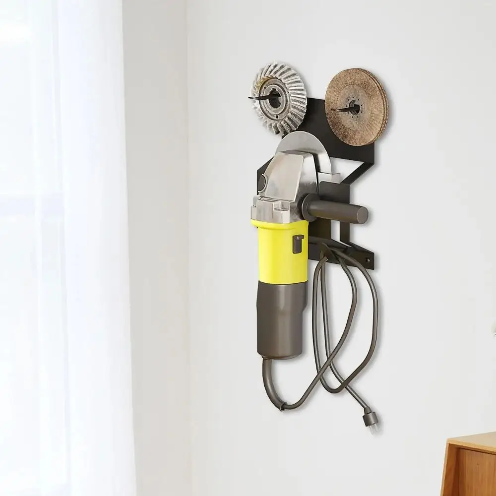 Wall Mount Workshop Grinder Storage Rack Heavy Duty Metal Bracket Angle Grinder Storage Stand Remove Dust Manual
Wall Mount Workshop Grinder Storage Rack Heavy Duty Metal Bracket Angle Grinder Storage Stand Remove Dust Manual