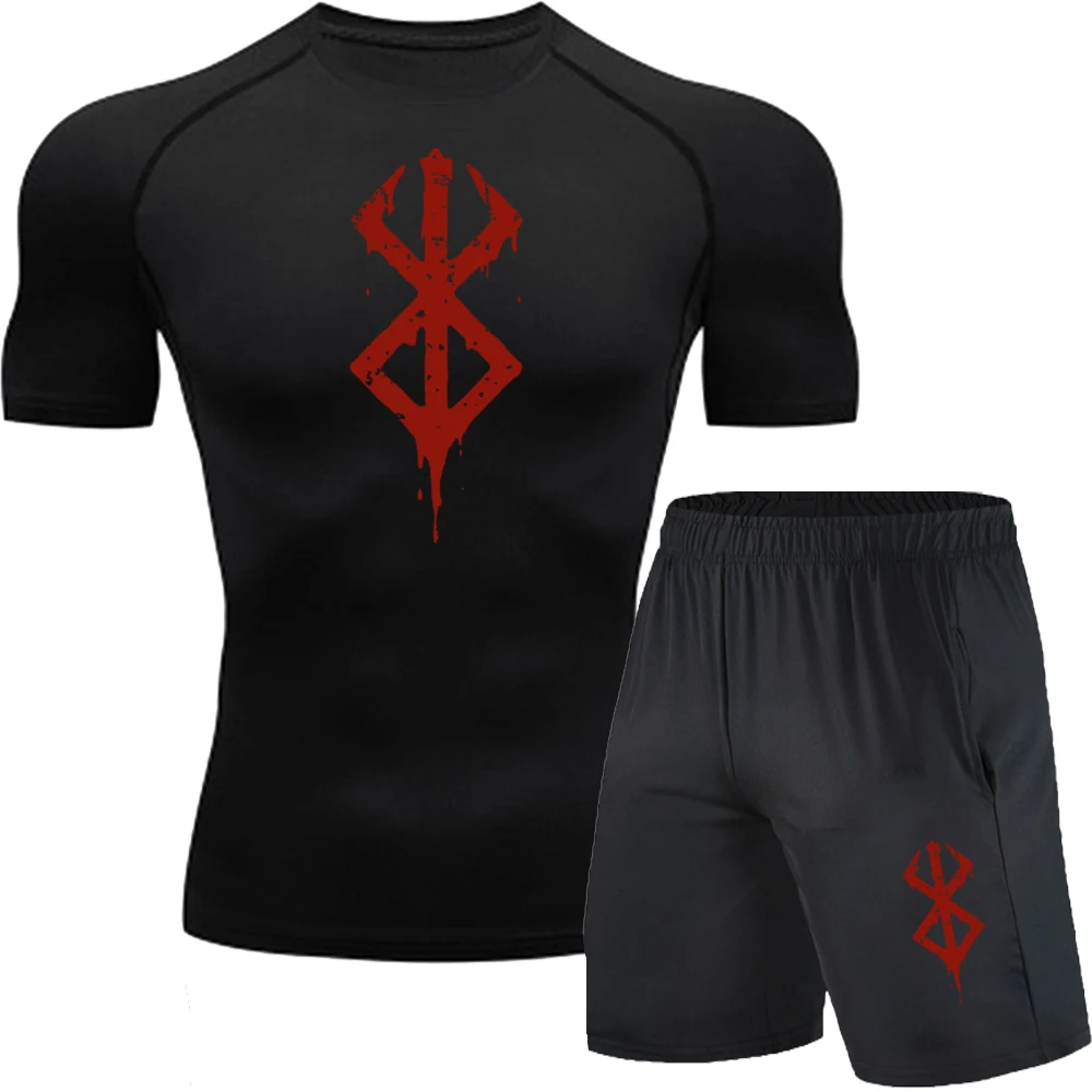 2025Trendy Flow Dry Sports T-shirt + Shorts Summer Sports Set Men's Fashion Two-piece Set Fitness Running Casual short-sleeved
2025Trendy Flow Dry Sports T-shirt + Shorts Summer Sports Set Men's Fashion Two-piece Set Fitness Running Casual short-sleeved