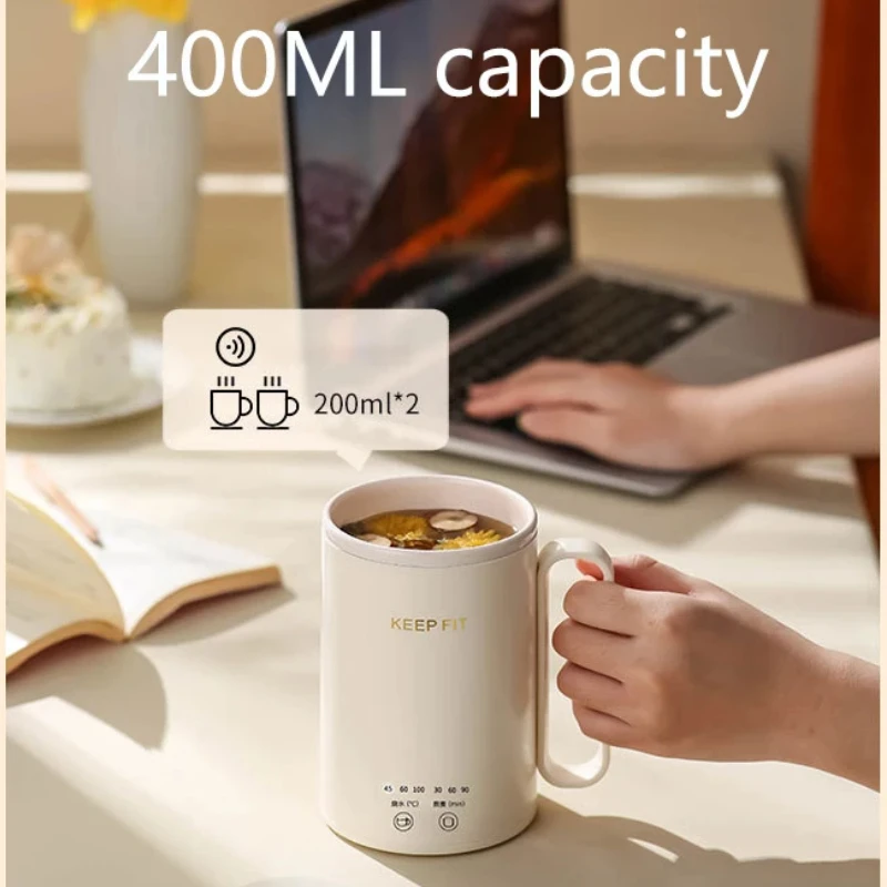 Travel Portable Electric Kettle Mini 400ml Thermal Water Heating Cup Teapot 300W Milk Heater Boiler Ceramic Glaze Liner
Travel Portable Electric Kettle Mini 400ml Thermal Water Heating Cup Teapot 300W Milk Heater Boiler Ceramic Glaze Liner