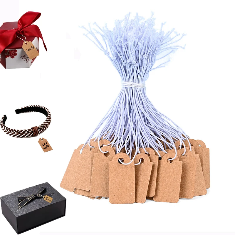 500pcs Blank Price Tags with String,Writable Present Name Tags for Wrapping Gift Bags,Watch Jewelry Crafts Price Display Cards
500pcs Blank Price Tags with String,Writable Present Name Tags for Wrapping Gift Bags,Watch Jewelry Crafts Price Display Cards