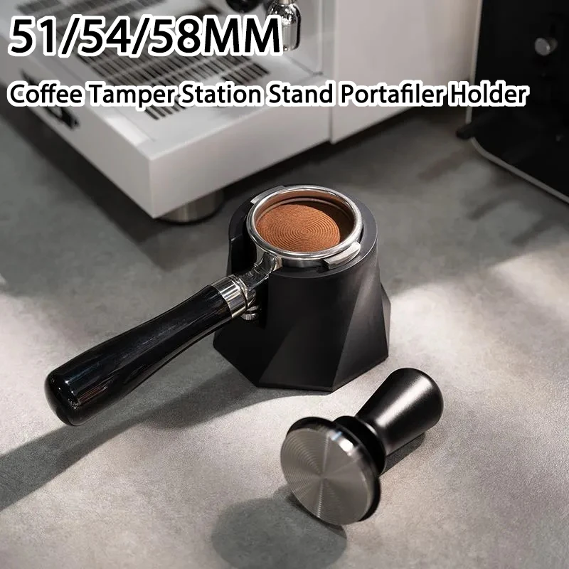 Coffee Tampeing Station Stand 51mm 54mm 58mm Portafilter Holder Delonghi Breville Espresso Maker Tool Barista Machine Accessory 
Coffee Tampeing Station Stand 51mm 54mm 58mm Portafilter Holder Delonghi Breville Espresso Maker Tool Barista Machine Accessory