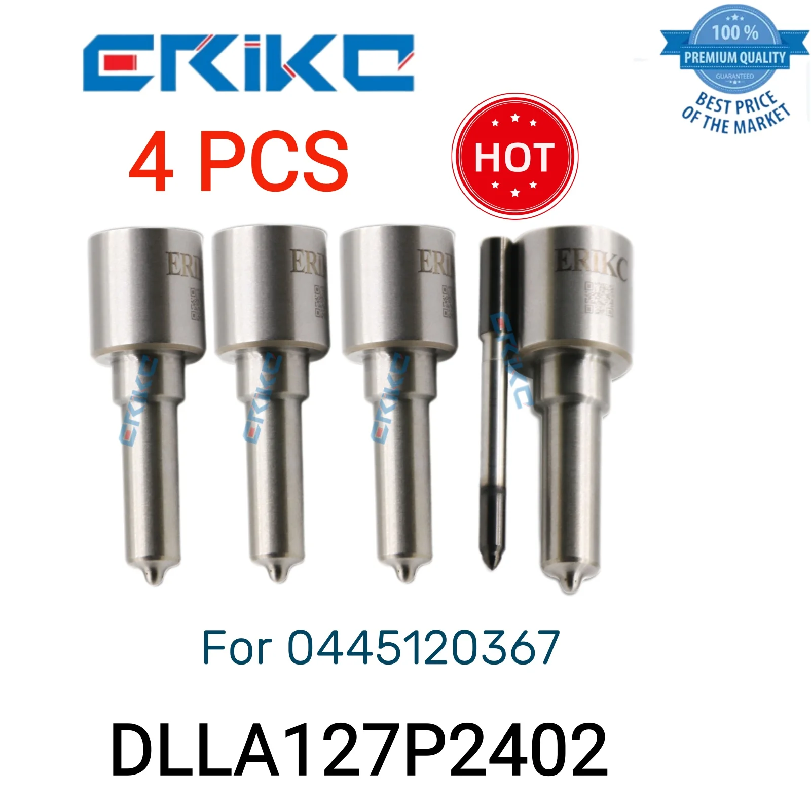 4 PCS DLLA127P2402 Common Rail Injector Parts 0 433 172 402 Original Nozzle DLLA 127 P 2402 DLLA 127P2402 for 0445120367
4 PCS DLLA127P2402 Common Rail Injector Parts 0 433 172 402 Original Nozzle DLLA 127 P 2402 DLLA 127P2402 for 0445120367
