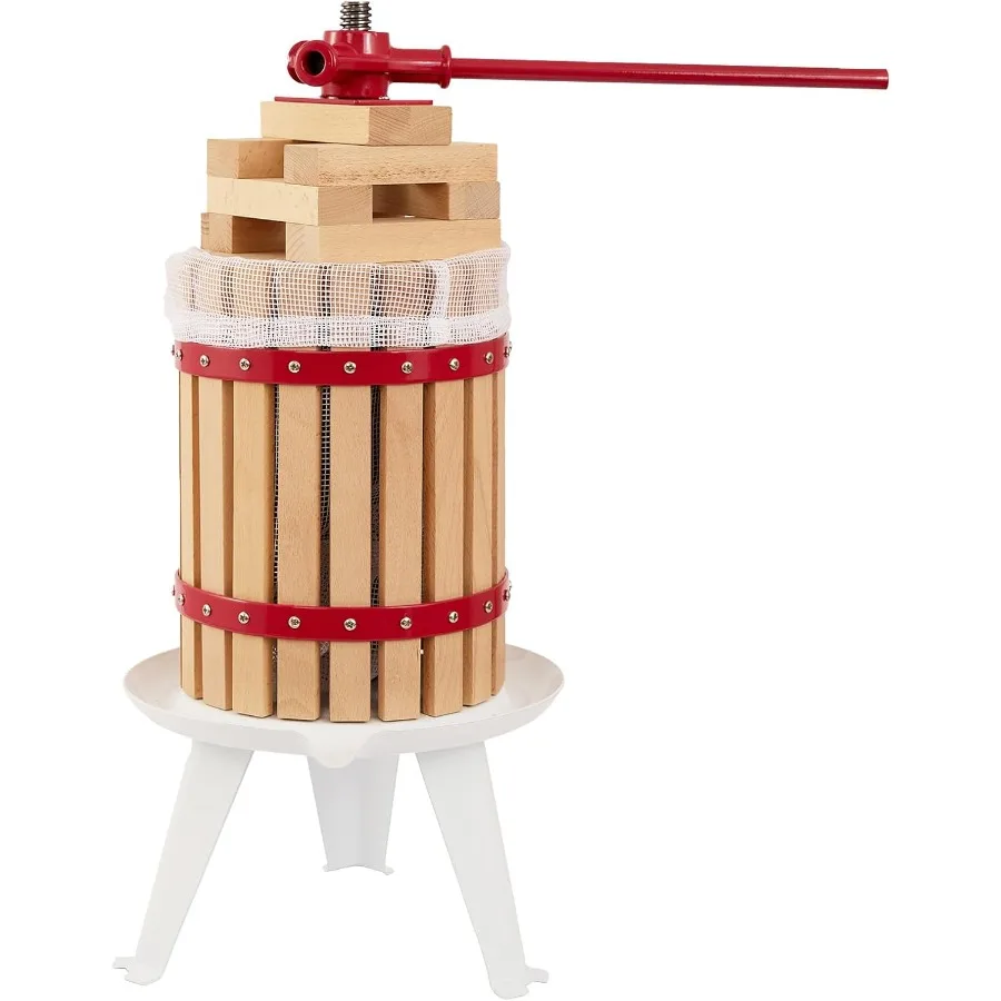 Пресс для фруктового вина, соковыжималка для фруктов и сидений объемом 3,2 галлона с Т-образной ручкой, соковыжималка, соковыжималка для производства вина Outdo
Пресс для фруктового вина, соковыжималка для фруктов и сидений объемом 3,2 галлона с Т-образной ручкой, соковыжималка, соковыжималка для производства вина Outdo