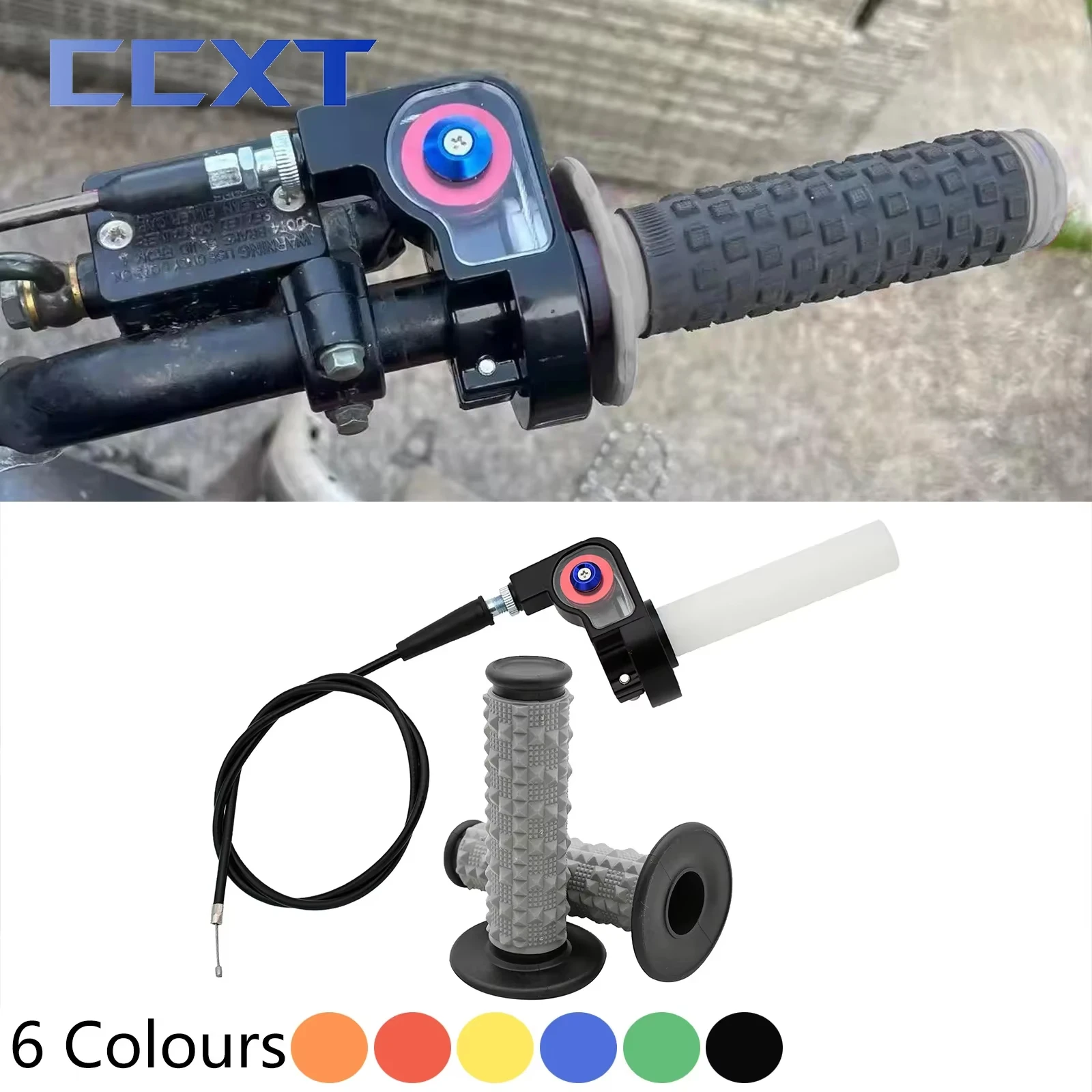 Ручки газа для мотоциклов, квадроциклов и питбайков, 980 мм, с быстрой регулировкой, для Honda, Kawasaki, KTM, Yamaha, Suzuki
Ручки газа для мотоциклов, квадроциклов и питбайков, 980 мм, с быстрой регулировкой, для Honda, Kawasaki, KTM, Yamaha, Suzuki