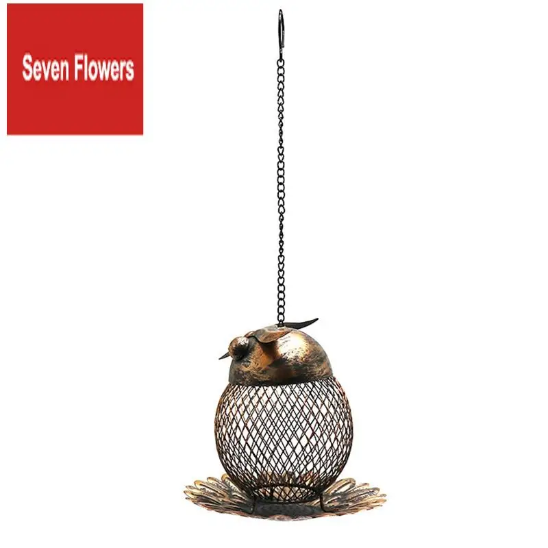 Owl Bird Feeder Hanging Iron Wild Bird Feeder Parrot Parakeet Replacement Parts Backyard Garden Decoration Gifts
Owl Bird Feeder Hanging Iron Wild Bird Feeder Parrot Parakeet Replacement Parts Backyard Garden Decoration Gifts