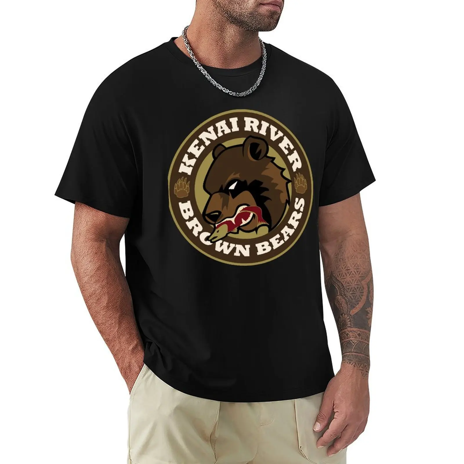 Kenai River Brown Bears T-Shirt T-Shirt oversized funny costumes T-shirts oversize new edition shirts men graphic
Kenai River Brown Bears T-Shirt T-Shirt oversized funny costumes T-shirts oversize new edition shirts men graphic