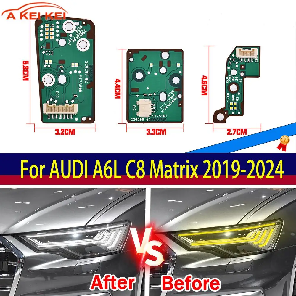 New White Light For Audi A6 C8 Matrix 2019 2020 -2024 Car LED Ballast Circuit Module Board Light Source Board Chip Board
New White Light For Audi A6 C8 Matrix 2019 2020 -2024 Car LED Ballast Circuit Module Board Light Source Board Chip Board