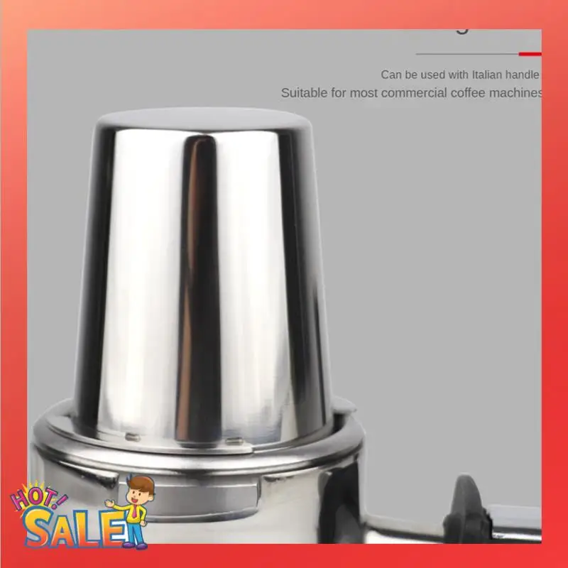 58Mm Espresso Coffee Dosing Catcher Cup Powder Feeder Machine Resistant Part Wear Distributor Coffeeware Accessories Silver
58Mm Espresso Coffee Dosing Catcher Cup Powder Feeder Machine Resistant Part Wear Distributor Coffeeware Accessories Silver