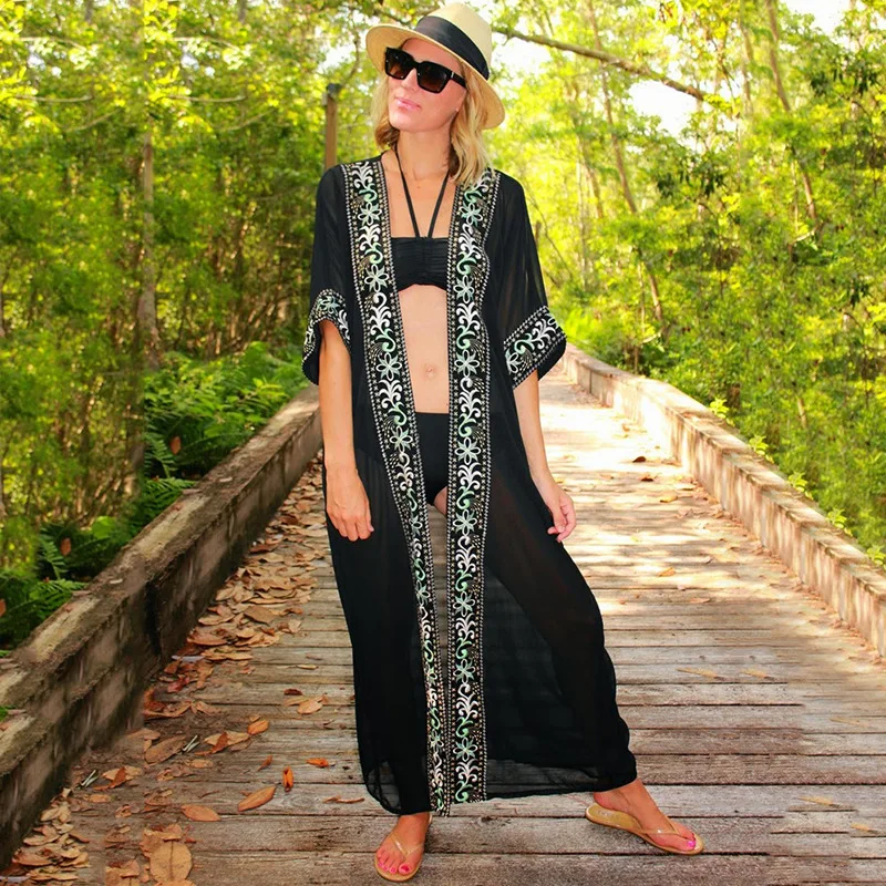 Beach Kimono Printed Cover Ups for Swimwear Swimsuit Cape Summer Holiday Bathing Suits Sales
Beach Kimono Printed Cover Ups for Swimwear Swimsuit Cape Summer Holiday Bathing Suits Sales