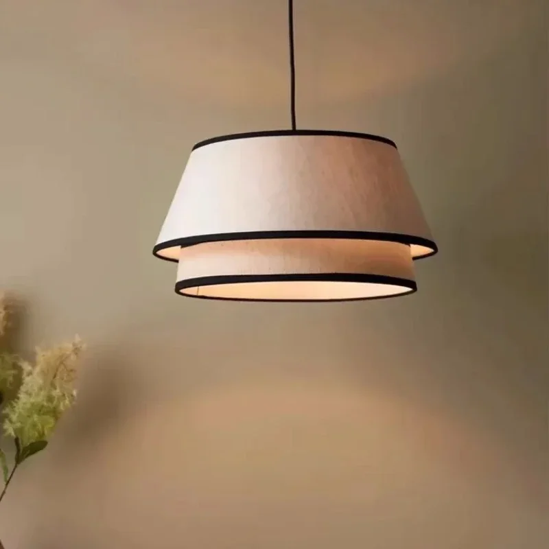 Modern Fabric Chandelier Japanese Wabi Sabi Cloth Ceiling Chandelier for Restaurant Kitchen Bedroom tiered drum pendant light
Modern Fabric Chandelier Japanese Wabi Sabi Cloth Ceiling Chandelier for Restaurant Kitchen Bedroom tiered drum pendant light