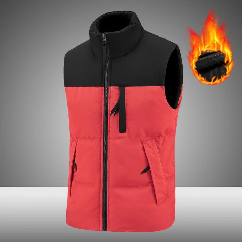 Warm New Vest Jackets Autumn Winter Fashion Trend Men's Parkas Vest High Quality Thickened Cotton Plus Size 8XL Men Windproof
Warm New Vest Jackets Autumn Winter Fashion Trend Men's Parkas Vest High Quality Thickened Cotton Plus Size 8XL Men Windproof