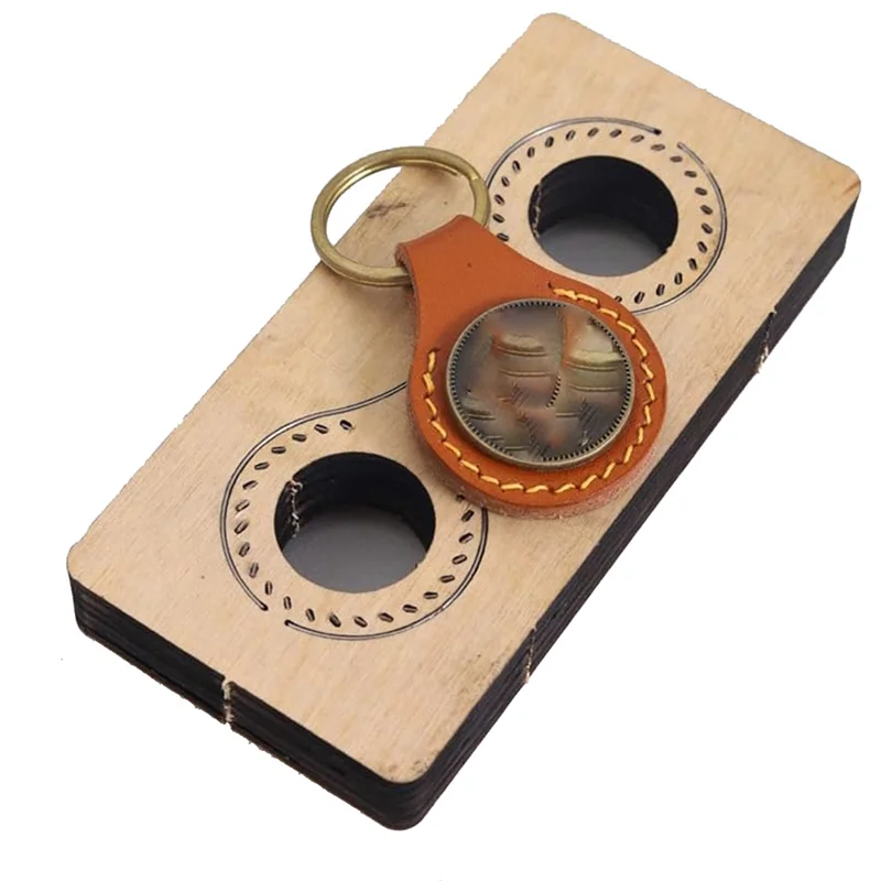 Leather Keychains Cutting Die, Leather Cutting Mold for DIY Leather Crafts Making HY
Leather Keychains Cutting Die, Leather Cutting Mold for DIY Leather Crafts Making HY