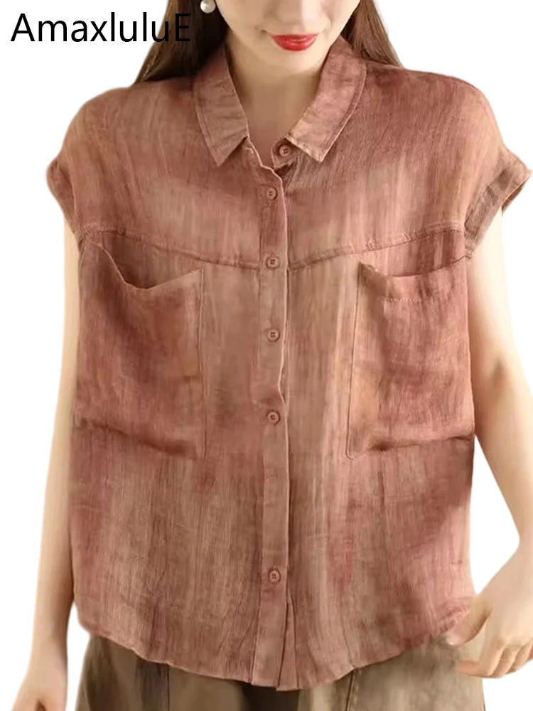 Amax luluE Brand Fashion Vintage Loose Shirts Womens Printed Leisure Classic Tops Ladies Korean Elegant Harajuku Linen Blouses
Amax luluE Brand Fashion Vintage Loose Shirts Womens Printed Leisure Classic Tops Ladies Korean Elegant Harajuku Linen Blouses