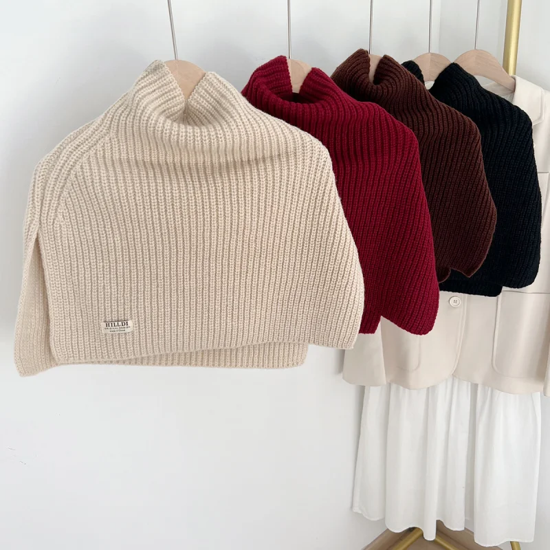 2025Winter New High Neck Split Neck Warmer Cycling Windproof Neck Guard Korean Style Thickened Warm Shawl
2025Winter New High Neck Split Neck Warmer Cycling Windproof Neck Guard Korean Style Thickened Warm Shawl