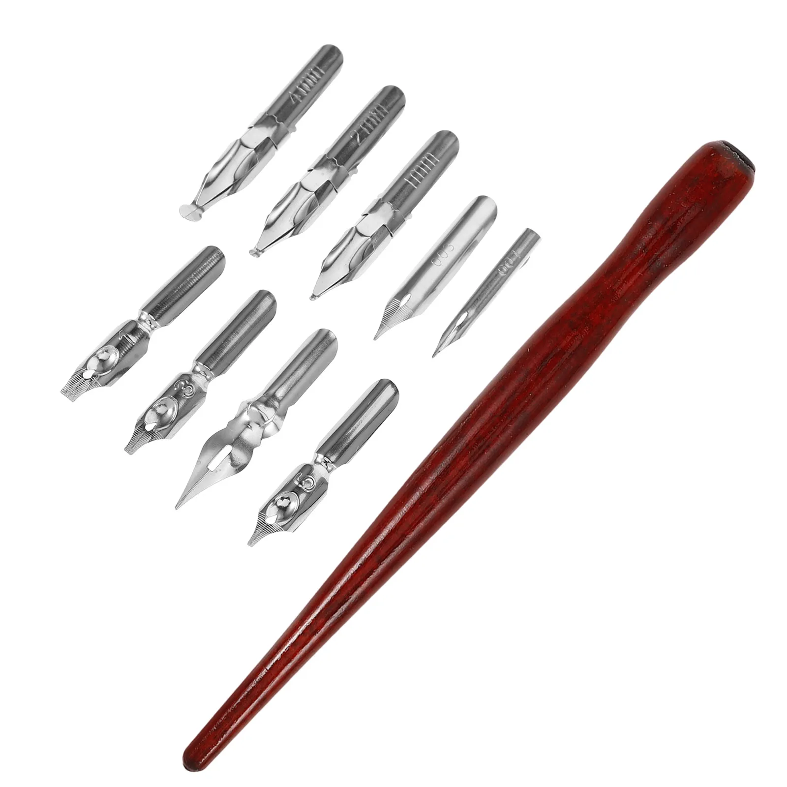 1 Set Vintage Calligraphy Dip Pen Set Decorative Signature Pen Lightweight Elegant Writing Tool For Art Drawing Signing Practice 
1 Set Vintage Calligraphy Dip Pen Set Decorative Signature Pen Lightweight Elegant Writing Tool For Art Drawing Signing Practice