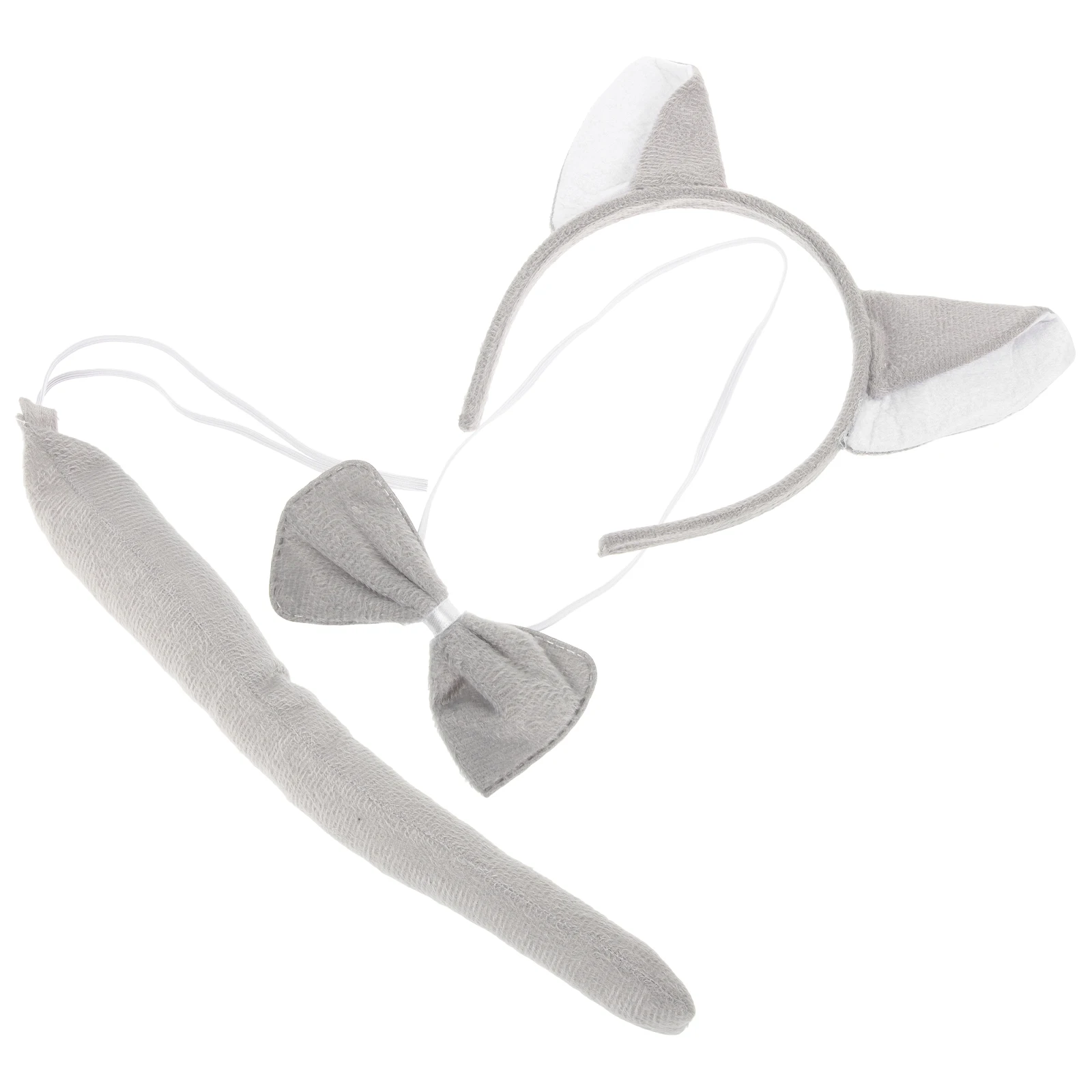 1 set Wolf Costumes Animal Ears Headband Bow Tie Tail for Halloween Cosplay Set Kids Boys Girls Furry Decorative Cosplay Props
1 set Wolf Costumes Animal Ears Headband Bow Tie Tail for Halloween Cosplay Set Kids Boys Girls Furry Decorative Cosplay Props
