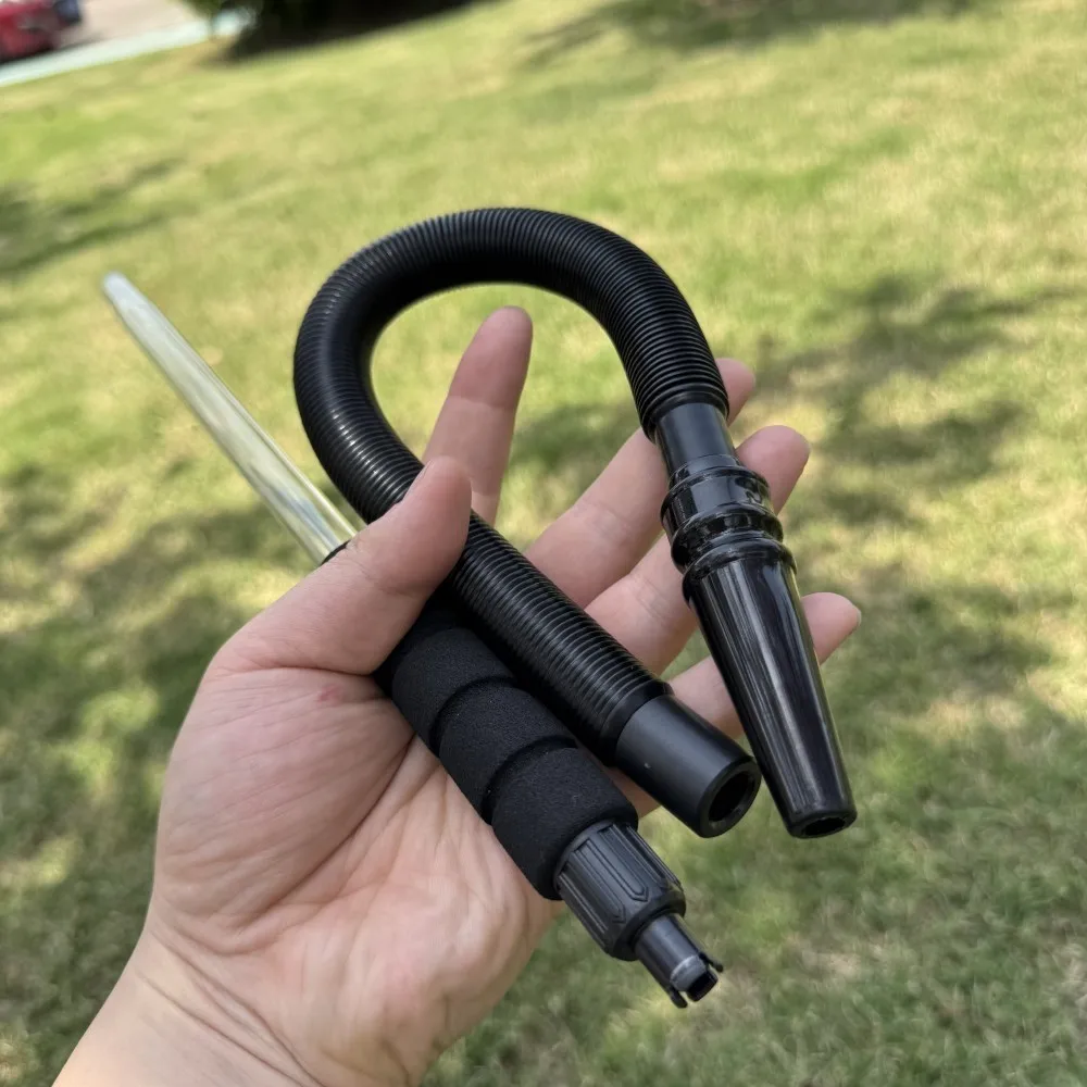 Detachable Hookah Hose Flexible Plastic Shisha Pipe with Glass Mouthpiece&Foam Handle, Washable Water Smoking Tobacco Accessory
Detachable Hookah Hose Flexible Plastic Shisha Pipe with Glass Mouthpiece&Foam Handle, Washable Water Smoking Tobacco Accessory