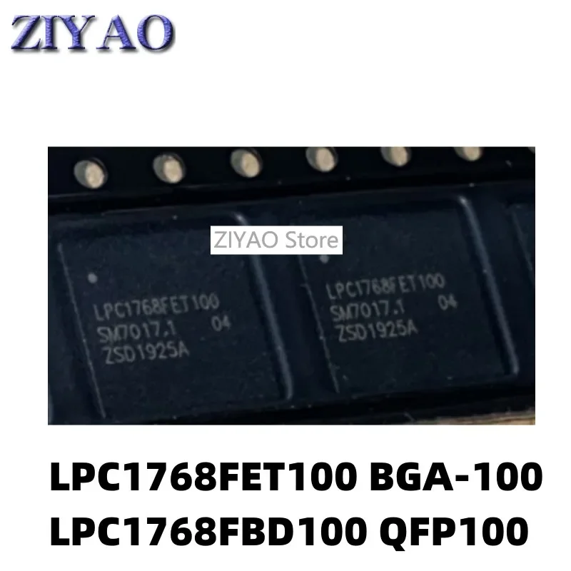 5 шт. LPC1768 LPC1768FET100 BGA-100 LPC1768FBD100 QFP100
5 шт. LPC1768 LPC1768FET100 BGA-100 LPC1768FBD100 QFP100