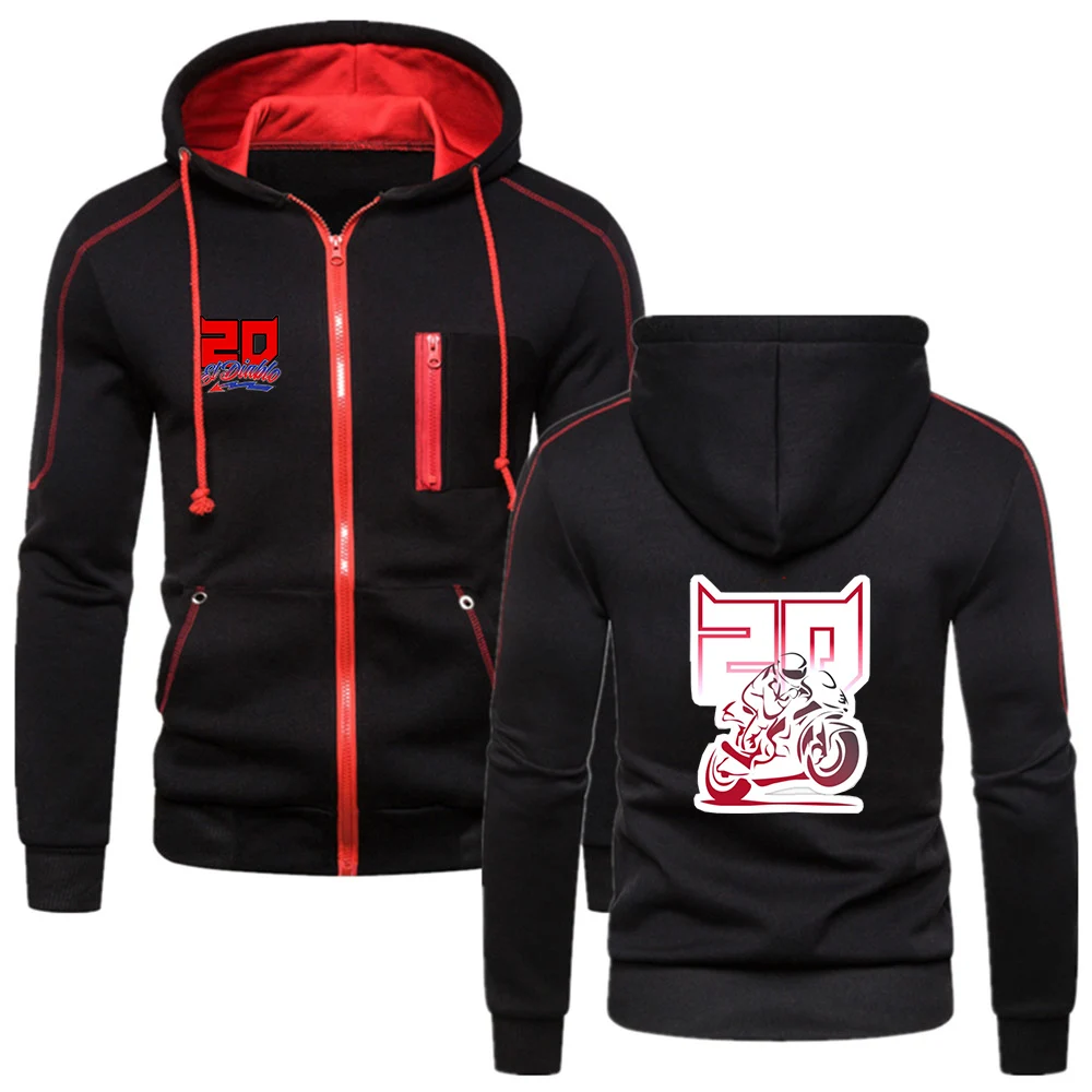 2026 Fabio Quartararo Motorcycle Rider Spring And Autumn New Men's Solid Color Hoodies Simple Zipper Comfortable Jacket
2026 Fabio Quartararo Motorcycle Rider Spring And Autumn New Men's Solid Color Hoodies Simple Zipper Comfortable Jacket