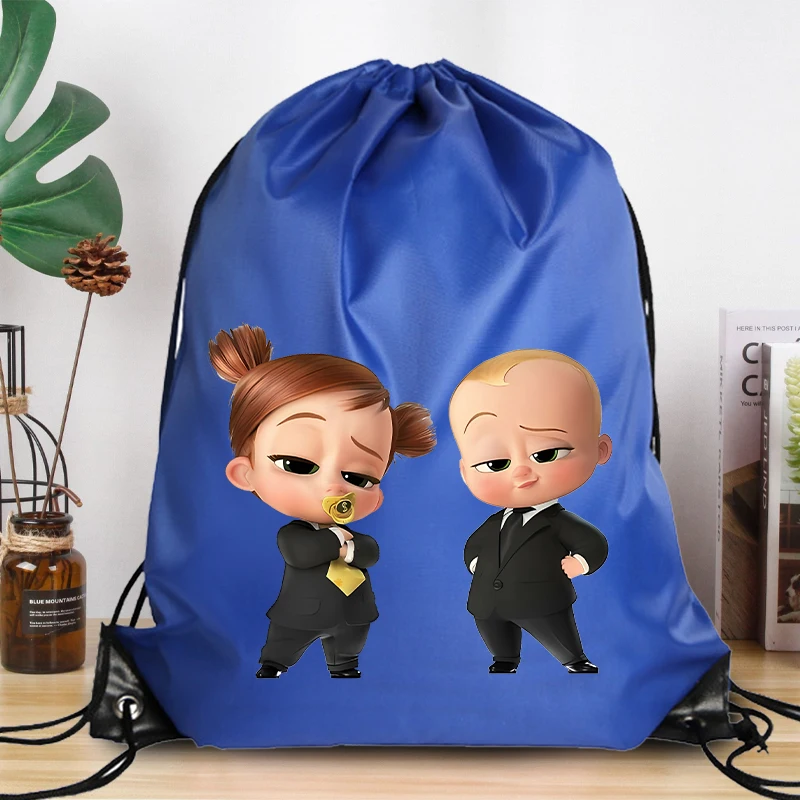 Boss Baby Polyester Drawstring Backpack Anime Cartoon Printed Draw String Bag Men Women Swimming Fitness Portable Storage Pouch
Boss Baby Polyester Drawstring Backpack Anime Cartoon Printed Draw String Bag Men Women Swimming Fitness Portable Storage Pouch