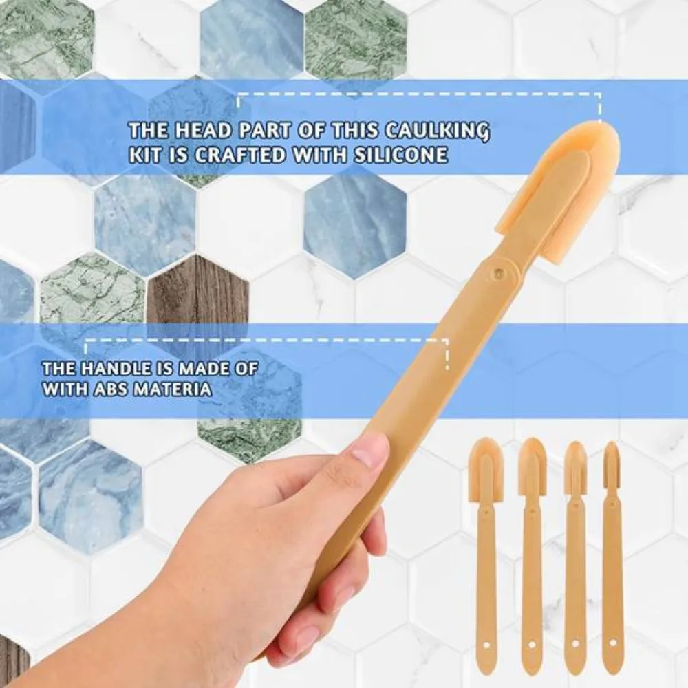 Набор ручных инструментов из 8 предметов для финишной обработки герметика, резиновый шпатель для затирки, удлиненный, для нанесения силикона, для домашнего ремонта
Набор ручных инструментов из 8 предметов для финишной обработки герметика, резиновый шпатель для затирки, удлиненный, для нанесения силикона, для домашнего ремонта