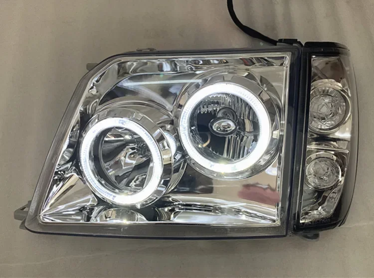 RQXR LED headlight assembly daytime running light for Toyota land cruiser prado LC90 2700 3400
RQXR LED headlight assembly daytime running light for Toyota land cruiser prado LC90 2700 3400
