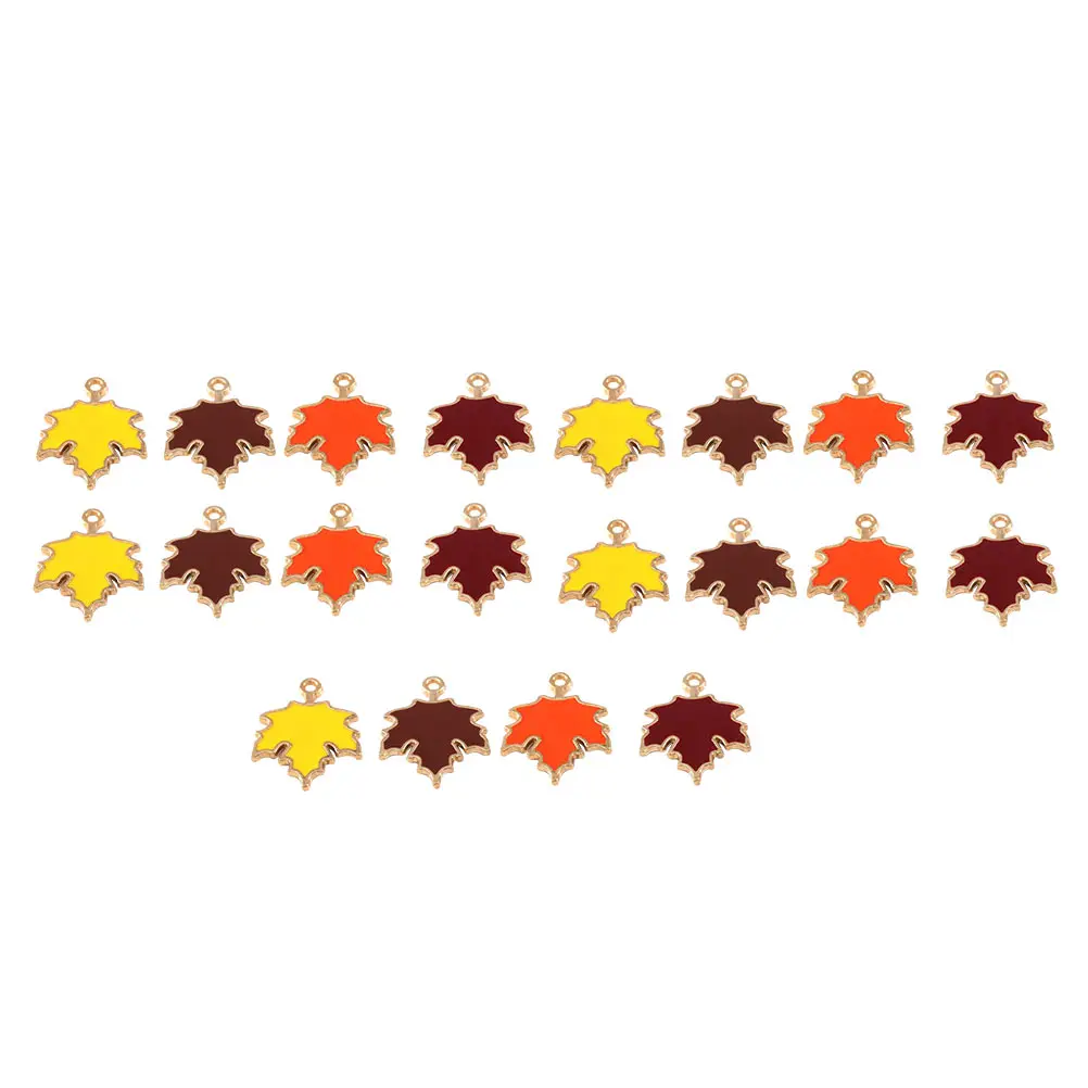 40pcs Alloy Maple Leaf Pendant DIY Jewelry Charms Earring Pendants Durable Supplies for Necklace Making Elegant Design
40pcs Alloy Maple Leaf Pendant DIY Jewelry Charms Earring Pendants Durable Supplies for Necklace Making Elegant Design