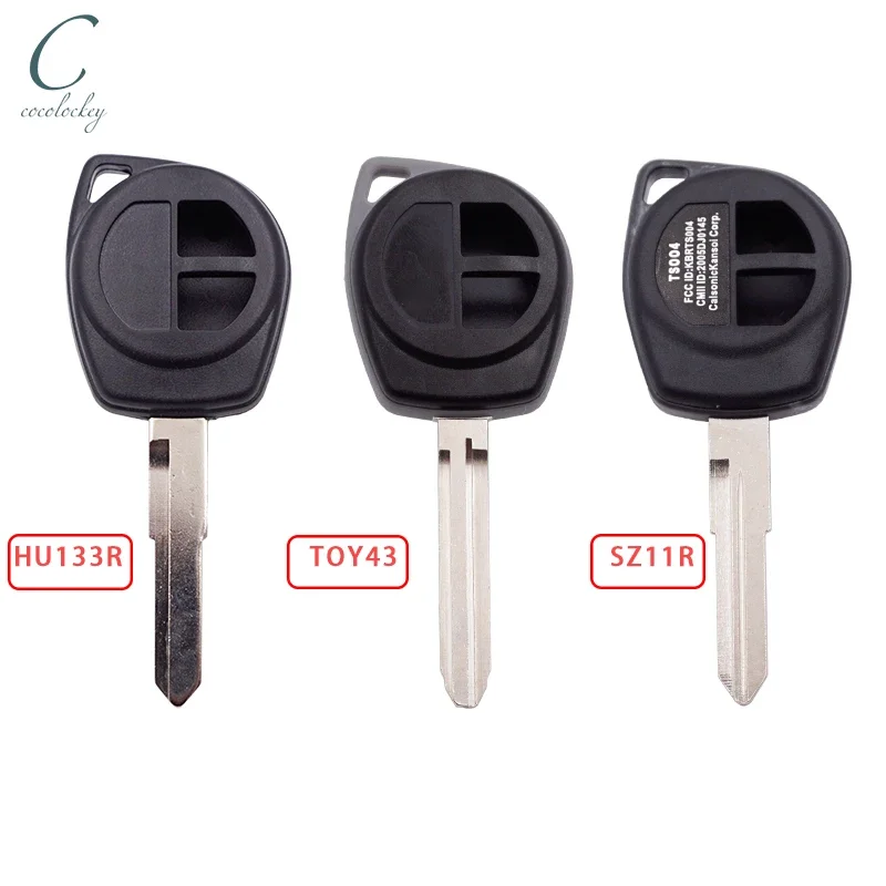Cocolockey Remote Key Shell Fob For SUZUKI Vitara Swift Ignis SX4 Liana 2button Blank Head Car Keys Housing Uncut HU133R Blade
Cocolockey Remote Key Shell Fob For SUZUKI Vitara Swift Ignis SX4 Liana 2button Blank Head Car Keys Housing Uncut HU133R Blade