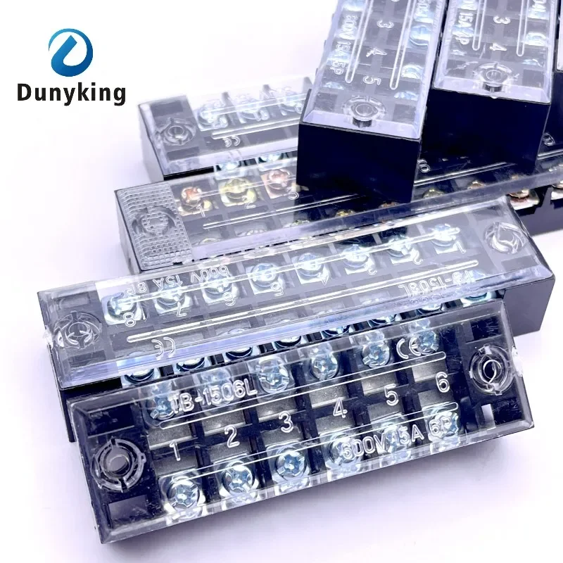 1PCS Dual Row Strip Screw Terminal Block Fixed Wiring Board wire connector TB-1503/TB-1506 15A TB-2503/TB2506 25A
1PCS Dual Row Strip Screw Terminal Block Fixed Wiring Board wire connector TB-1503/TB-1506 15A TB-2503/TB2506 25A