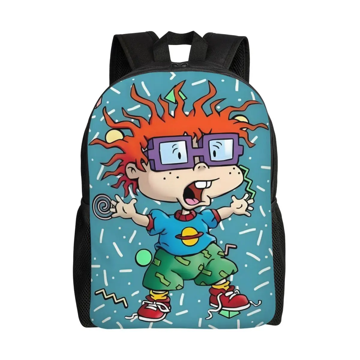 Custom Chuckie R-Rugrats Travel Backpack Men Women School Laptop Bookbag Anime Surprised College Student Daypack Bags
Custom Chuckie R-Rugrats Travel Backpack Men Women School Laptop Bookbag Anime Surprised College Student Daypack Bags