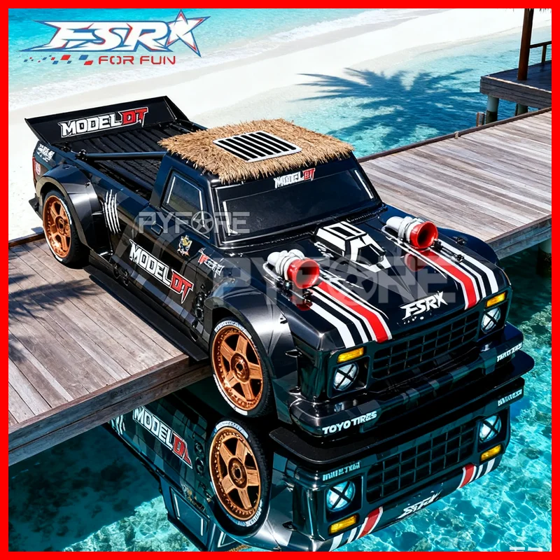 FSR MODEL DT 1/7 6S 8S 4WD Brushless RC Car 160km/h 2.4GHz RTR On-Road Racing Vehicle for Adults Kids
FSR MODEL DT 1/7 6S 8S 4WD Brushless RC Car 160km/h 2.4GHz RTR On-Road Racing Vehicle for Adults Kids