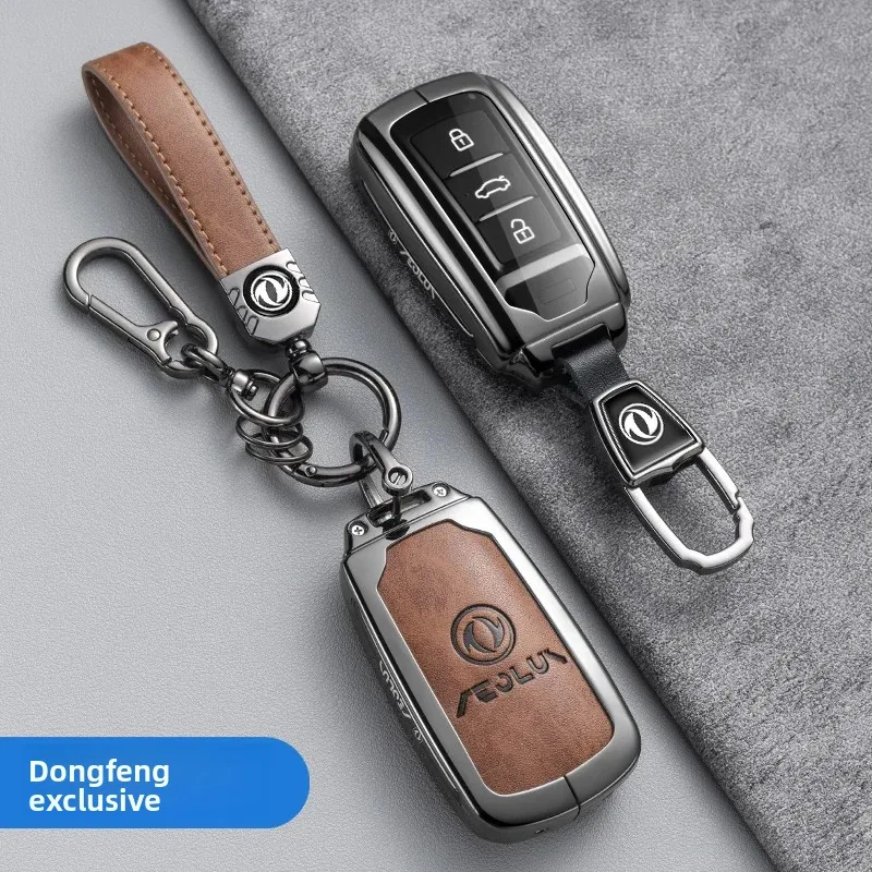 Car Zinc Alloy Leather Car Key Case Cover Holder For DFSK Dongfeng Aeolus AX7 Remote Key Protective Shell Car Styling
Car Zinc Alloy Leather Car Key Case Cover Holder For DFSK Dongfeng Aeolus AX7 Remote Key Protective Shell Car Styling