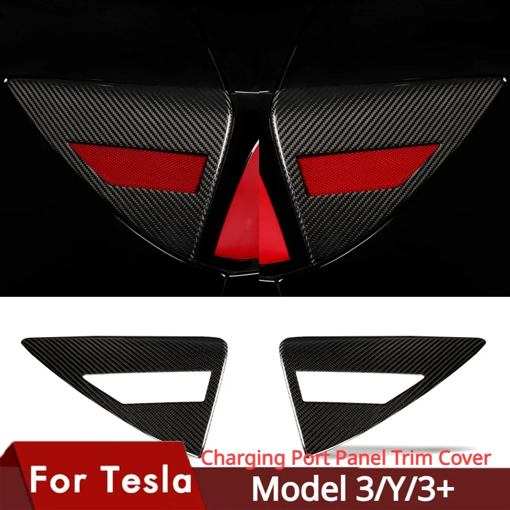 Real Carbon Fiber Car Charging Port Panel Trim Sticker For Tesla Model 3/Y3+ Highland 2024 Car Retrofitting Accessories Sticker
Real Carbon Fiber Car Charging Port Panel Trim Sticker For Tesla Model 3/Y3+ Highland 2024 Car Retrofitting Accessories Sticker