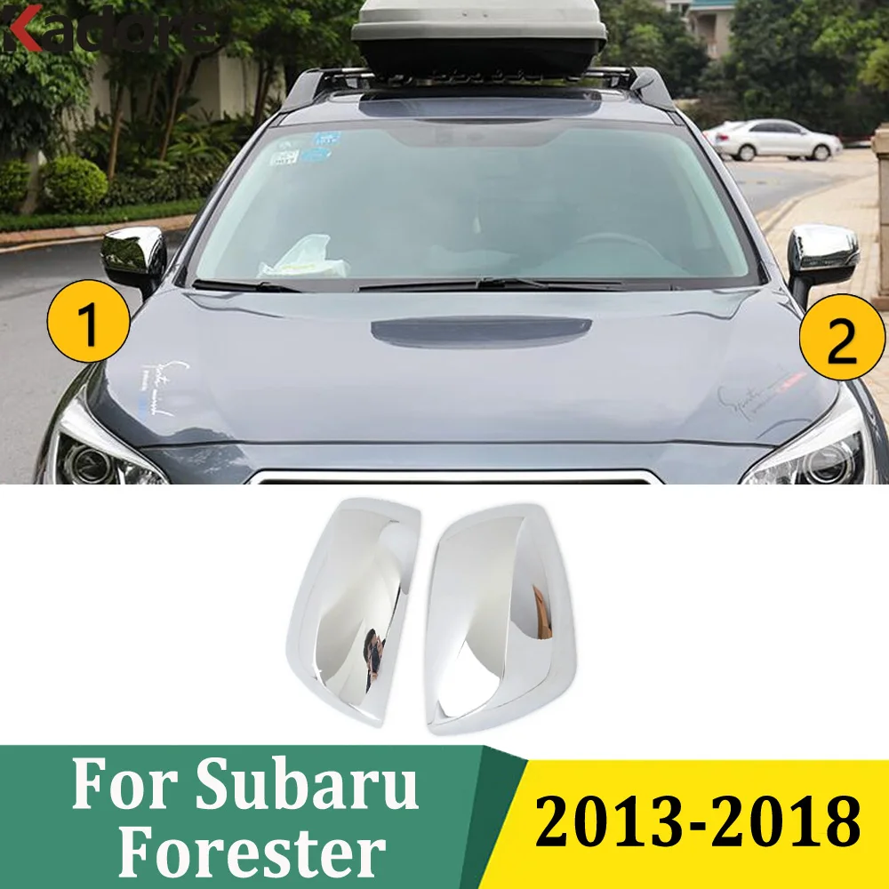 For Subaru Forester 2013 2014 2015 2016 2017 2018 ABS Chrome Side Door Rearview Mirror Cover Trims Car Styling Accessories
For Subaru Forester 2013 2014 2015 2016 2017 2018 ABS Chrome Side Door Rearview Mirror Cover Trims Car Styling Accessories