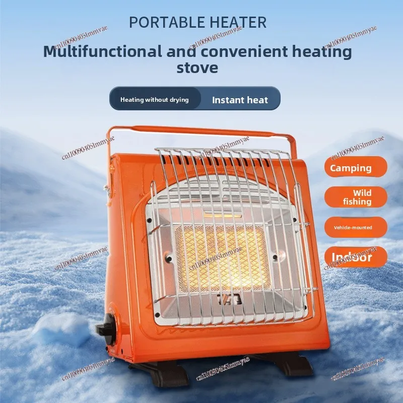 Portable Heater Outdoor Portable Camping Stove for Wild Camping Fishing Car Indoor Tent Heating
Portable Heater Outdoor Portable Camping Stove for Wild Camping Fishing Car Indoor Tent Heating