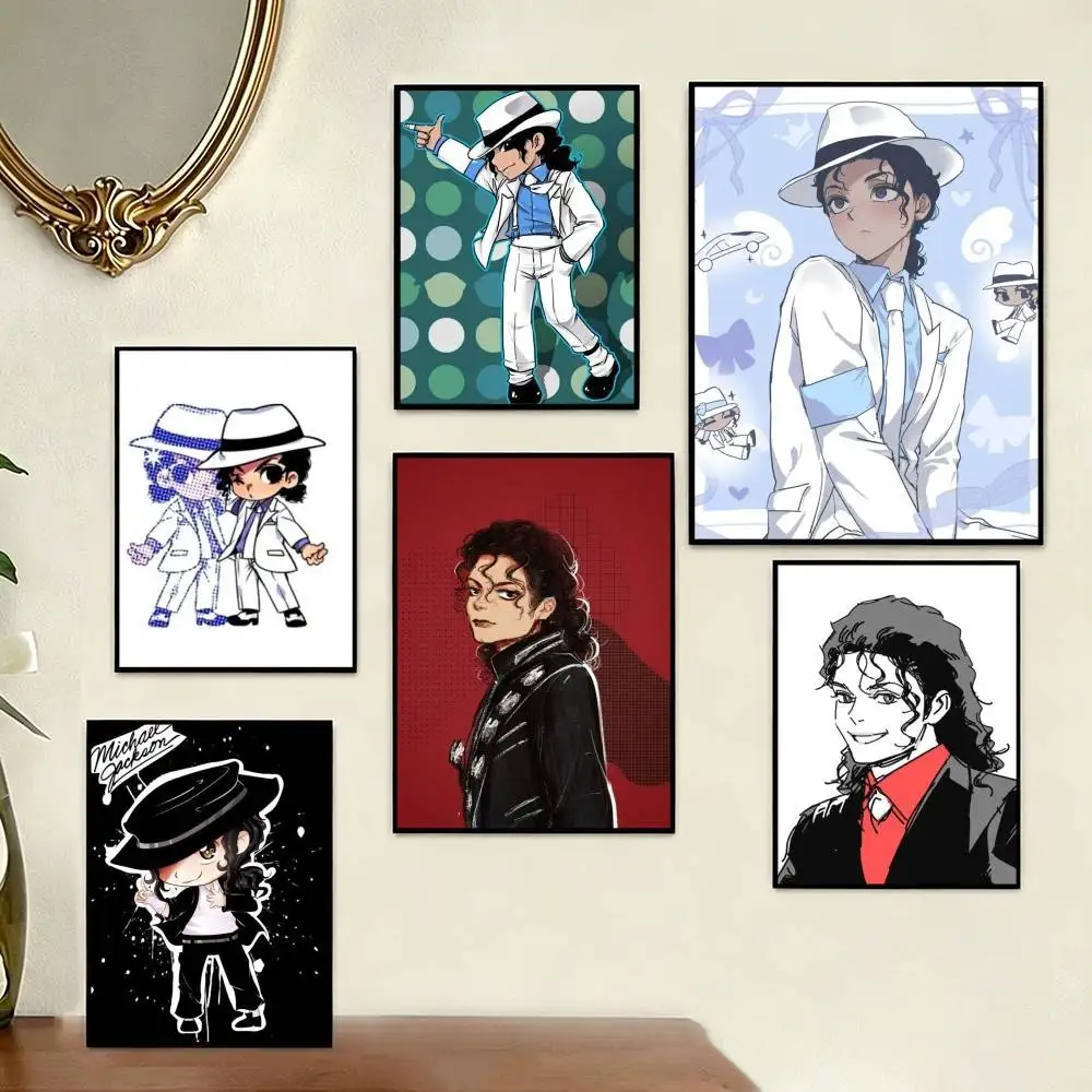 Cute Chibi M-Michael Jackson Poster Perfect Space Sticker Self Adhesive for Office Home Theater Wall Art Decor Fancy Gift
Cute Chibi M-Michael Jackson Poster Perfect Space Sticker Self Adhesive for Office Home Theater Wall Art Decor Fancy Gift