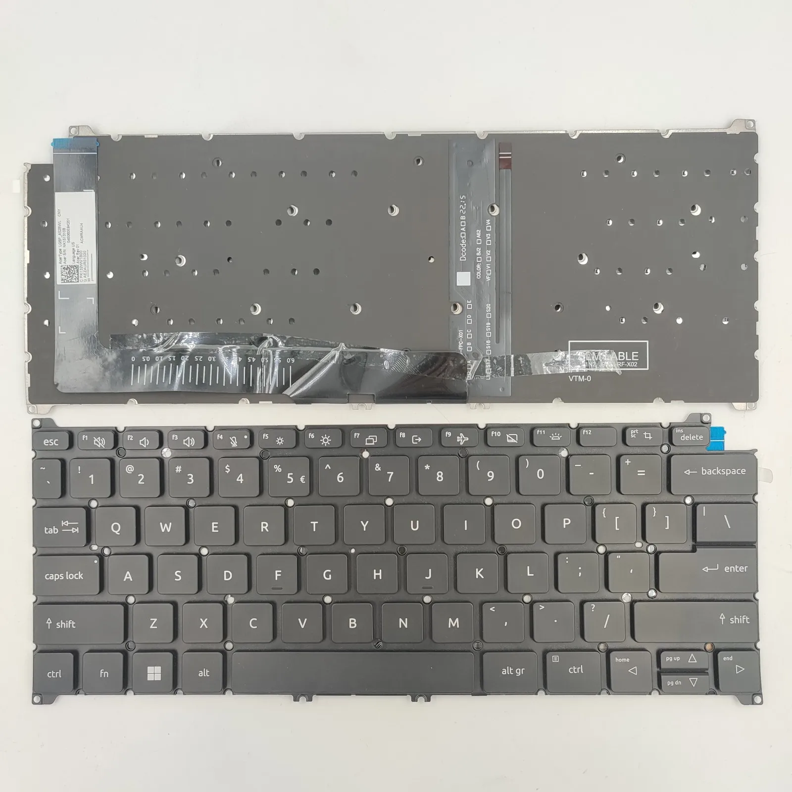 US Layout for Acer Swift Go 14 SFG14-71 SFG14-71T SFG14-72 SFG14-72T SFG14-73/73T SFG14-41 Laptop Keyboard
US Layout for Acer Swift Go 14 SFG14-71 SFG14-71T SFG14-72 SFG14-72T SFG14-73/73T SFG14-41 Laptop Keyboard