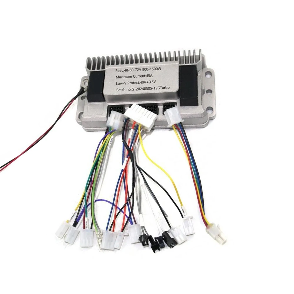 48V 60V 72V 800-1500W DC Brushless Motor Controller Three-mode Sine Wave Intelligent Brushless Electric Vehicle Controller
48V 60V 72V 800-1500W DC Brushless Motor Controller Three-mode Sine Wave Intelligent Brushless Electric Vehicle Controller