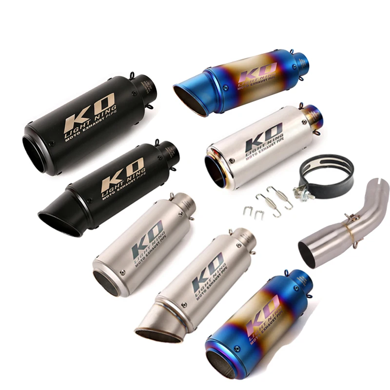 Slip On For Suzuki SV650 2016-2022 51mm Motorcycle Exhaust System Middle Link Pipe Muffler Silencer Tip Stainless Steel
Slip On For Suzuki SV650 2016-2022 51mm Motorcycle Exhaust System Middle Link Pipe Muffler Silencer Tip Stainless Steel