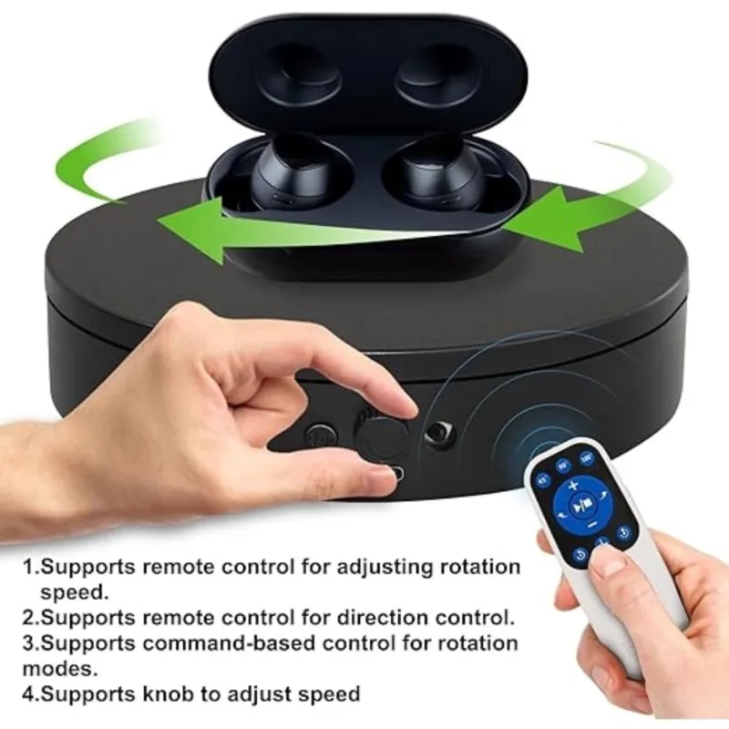 A03F-Jewelry Display Rotating Stand ABS Remote-Controlled Electric Turntable For Photography
A03F-Jewelry Display Rotating Stand ABS Remote-Controlled Electric Turntable For Photography