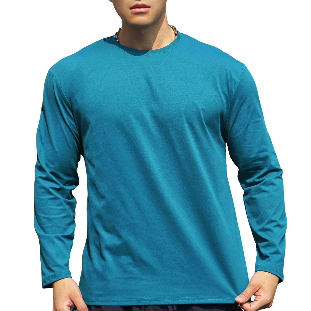Casual Long Sleeve Solid T-shirt Men Gym Fitness Workout Loose Shirt Spring Autumn Male Tees Tops Running Sport Brand Clothing
Casual Long Sleeve Solid T-shirt Men Gym Fitness Workout Loose Shirt Spring Autumn Male Tees Tops Running Sport Brand Clothing